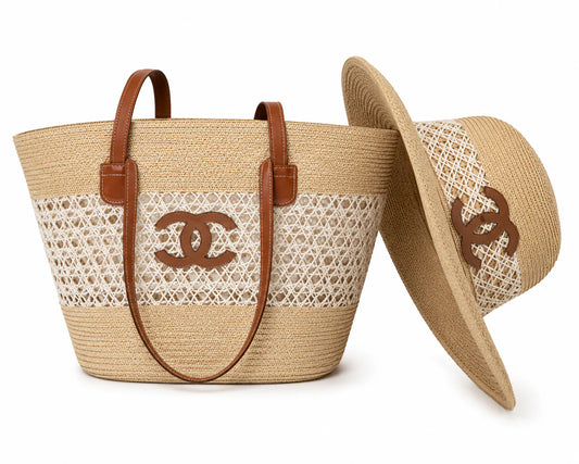 Alo basket bags and matching hats