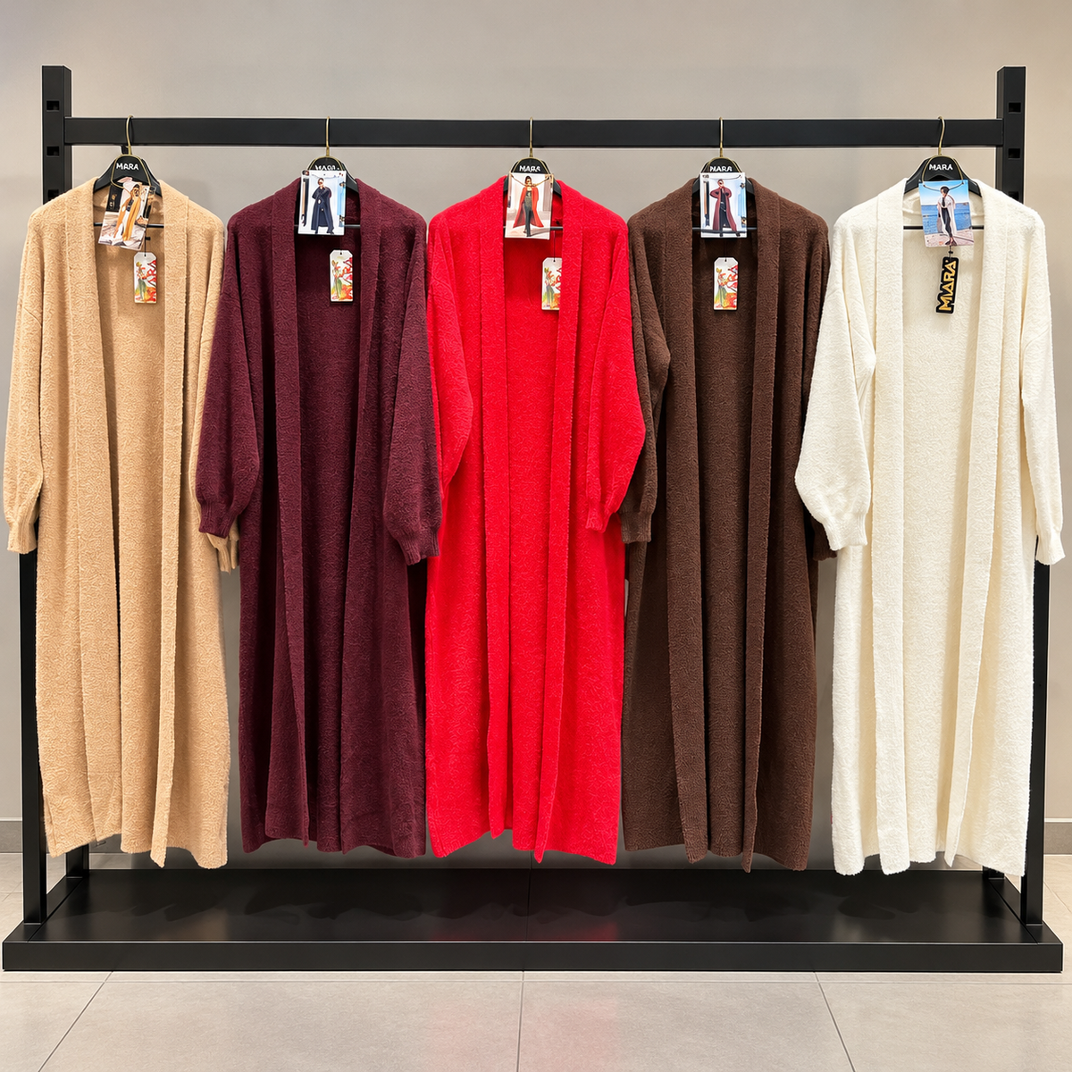 Longline Knit Cardigan