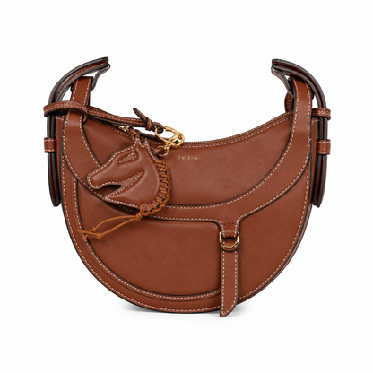 Polene Luxury Crescent Shoulder Bag
