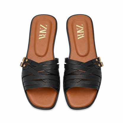 Zara slipper summer ￼