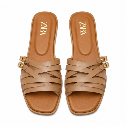 Zara slipper summer ￼