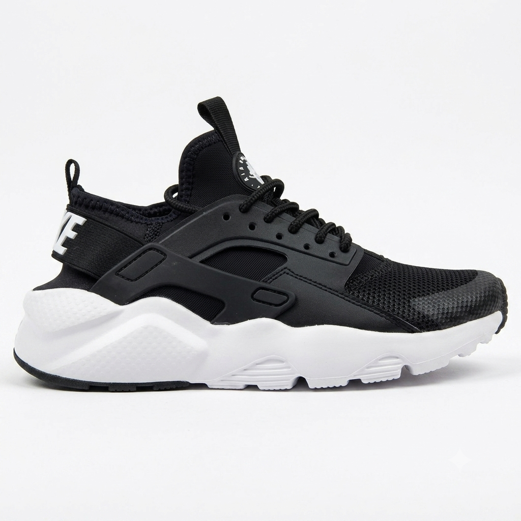 NIKE AIR HUARACHE RUN ULTRA - BLACK/WHITE