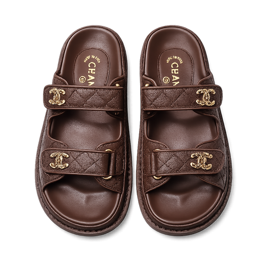 Chanel summer slipper