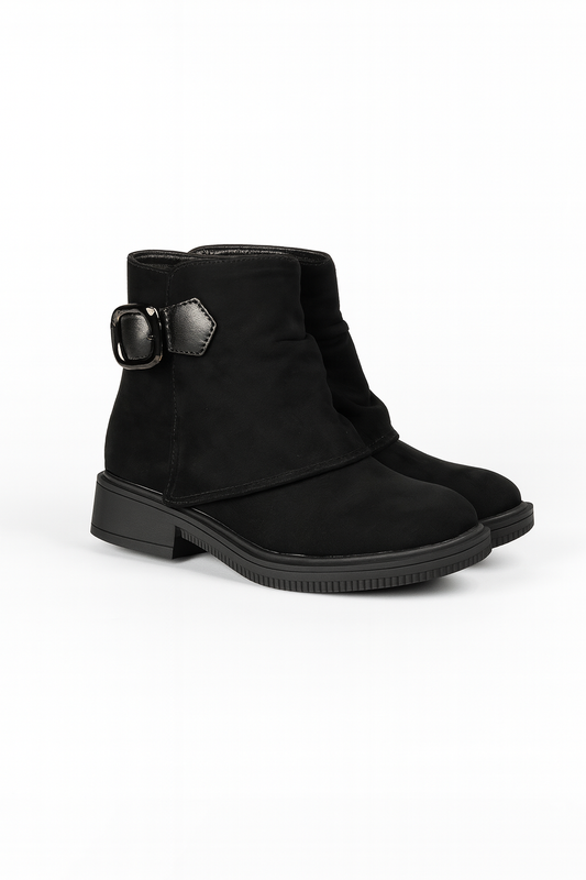 Step into luxury with these sleek black