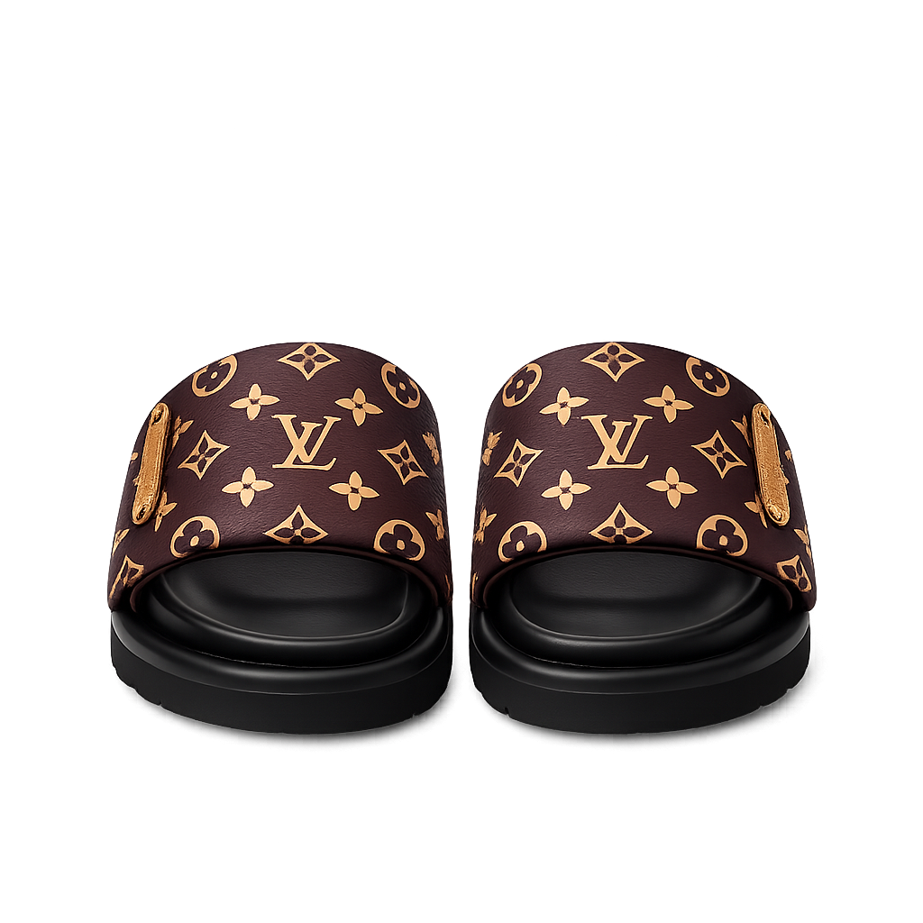 LOUIS VUITTON 
Pool Pillow Flat Comfort Mule