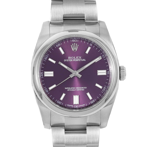 Rolex
OYSTER PERPETUAL RARE GRAPE DIAL