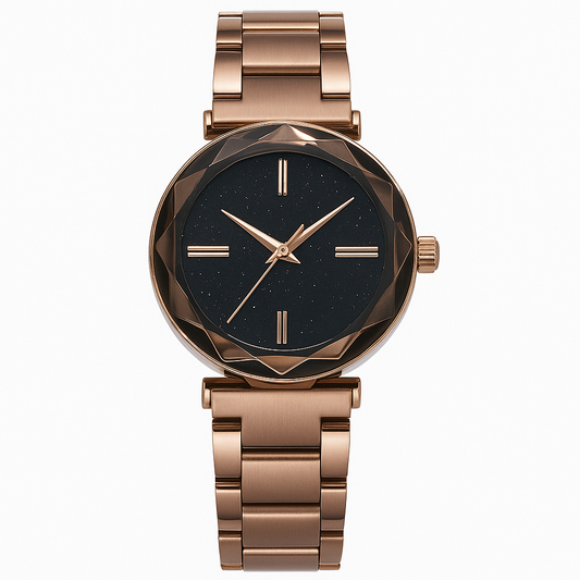 ✨ Rose Gold Galaxy Watch