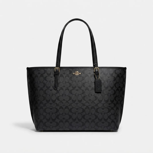 Coach Women's Black Double-Handled