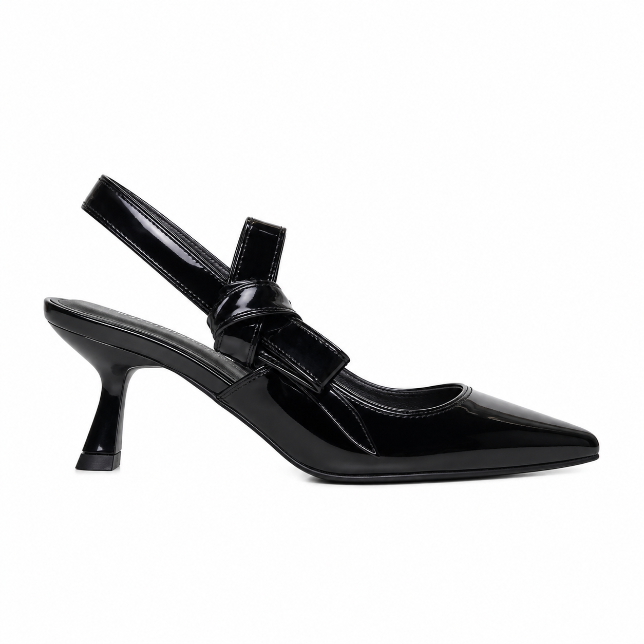 Chic Nude Pointed-Toe Slingback Pumps
