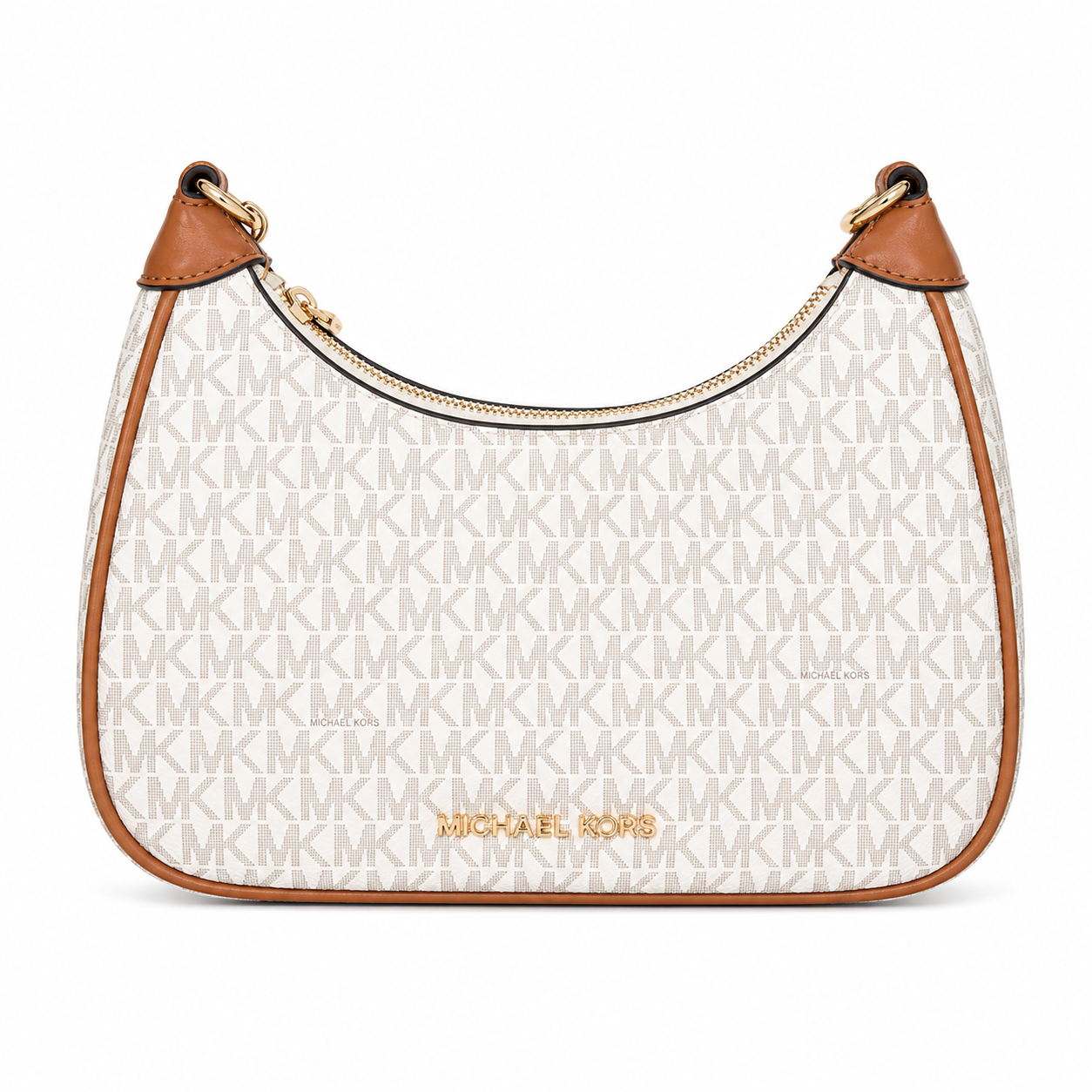 Michael Kors Cora Medium Zip Pouchette Brown