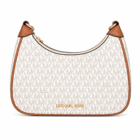 Michael Kors Cora Medium Zip Pouchette Brown