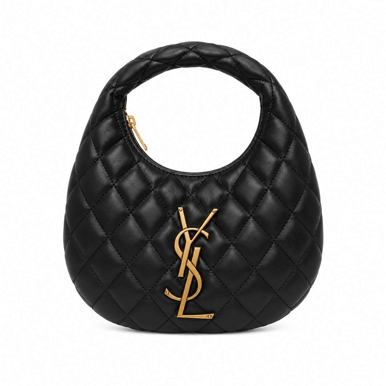 YSL Women's Pink Icarino Mini Matelassé Leather Shoulder Bag