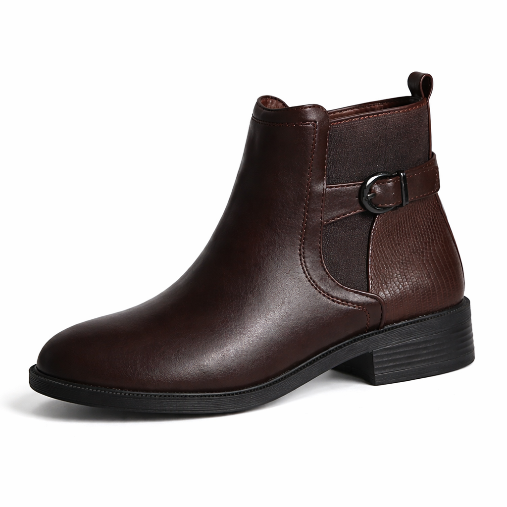 Dark Brown Ankle Boots