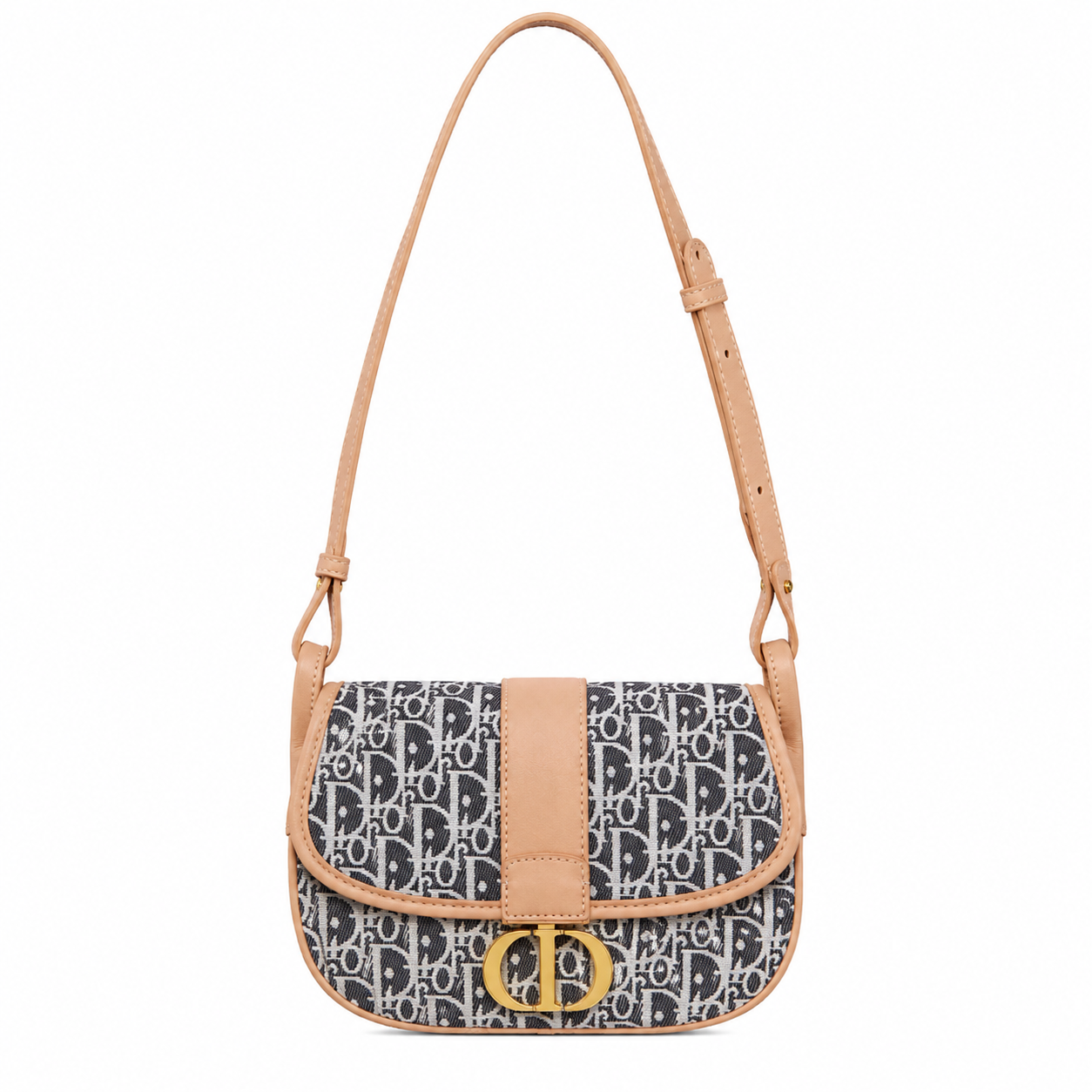 Women's Black Medium Montaigne Satchel Bag