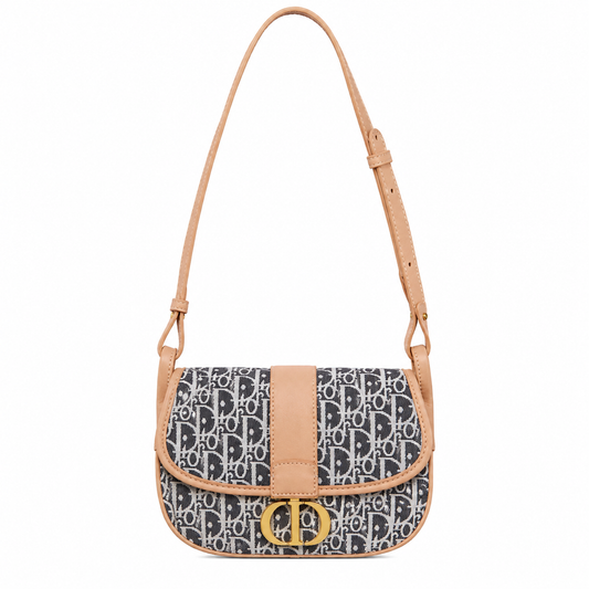 Women's Black Medium Montaigne Satchel Bag