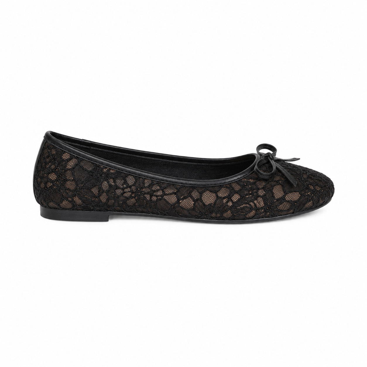 Women’s Black Lace Ballet Flats