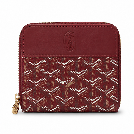 Goyardine Matignon PM Wallet Bordeaux