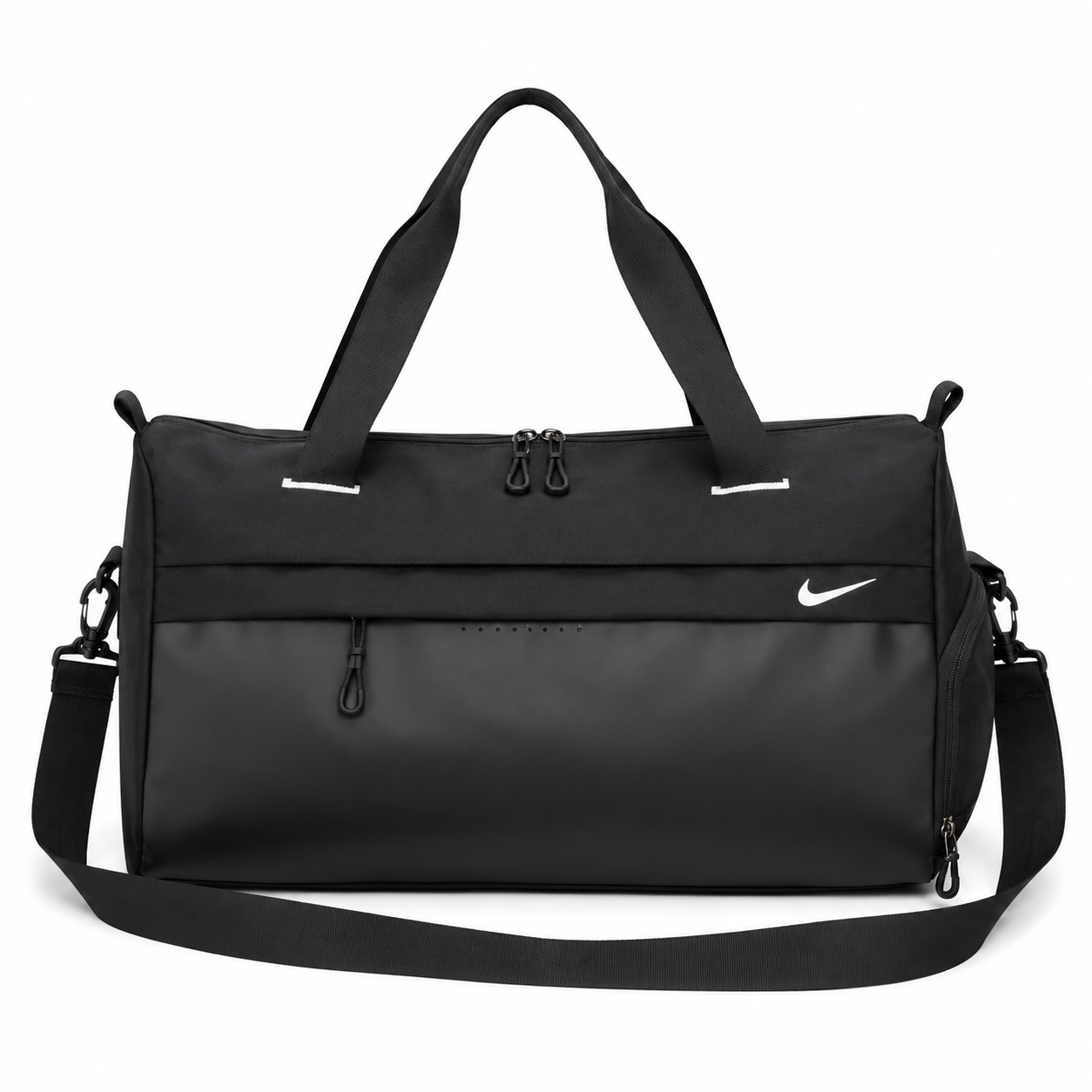 Nike Gym Duffel Bag –  Black Sports Travel Bag