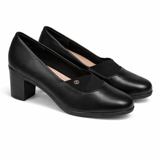 Classic Comfort Leather Heels