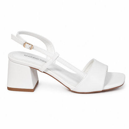Women’s Tan Block Heel Slingback Sandals