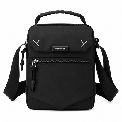 WEPOWER Waterproof Crossbody Shoulder Bag – Multi-Pocket Travel Sling Bag