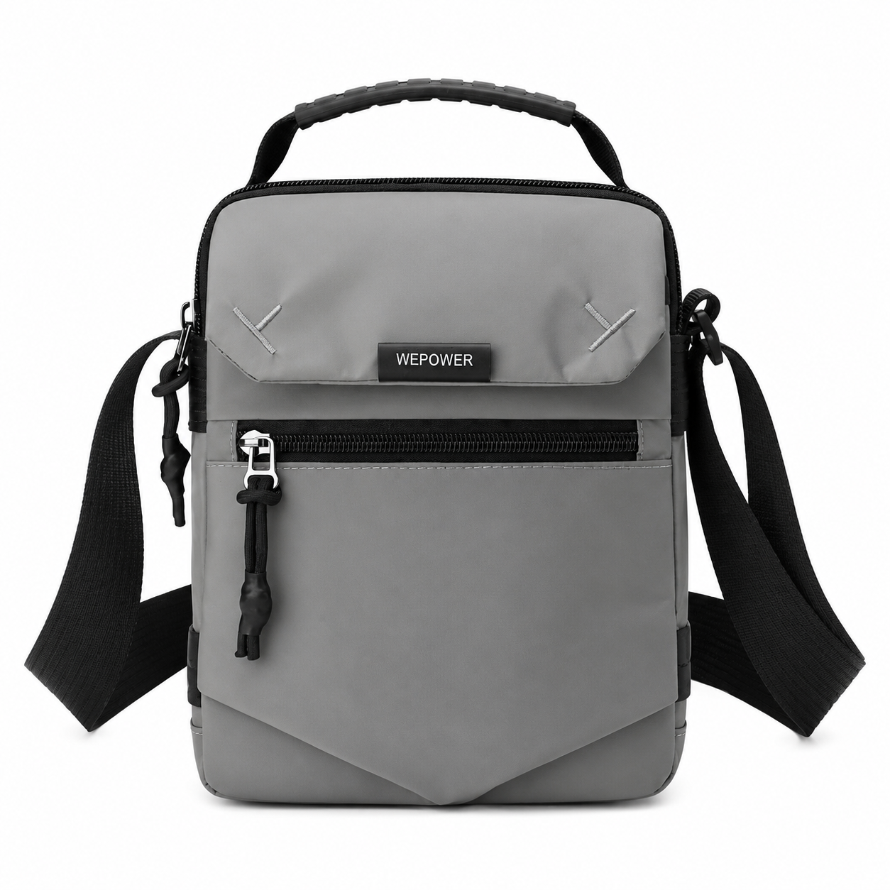 WEPOWER Waterproof Crossbody Shoulder Bag – Multi-Pocket Travel Sling Bag