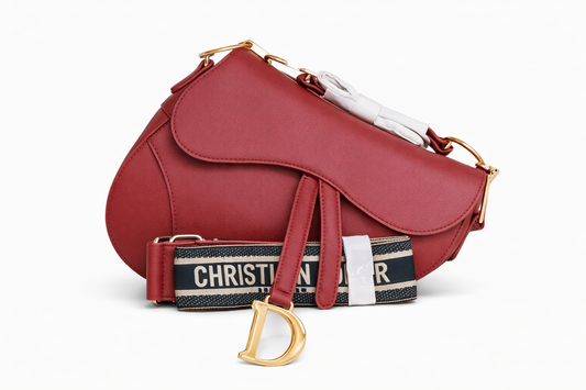 Christian Dior red bag