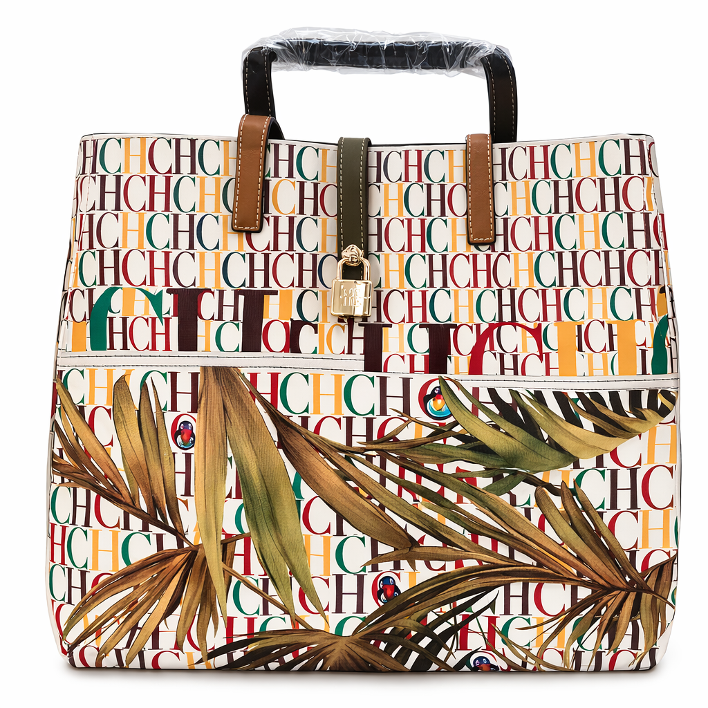 Elegant Multicolor CH Handbag