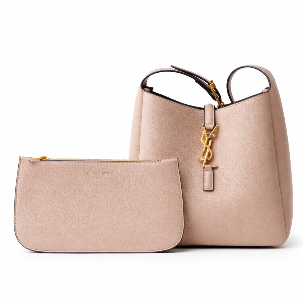 Luxury Black Leather Bag