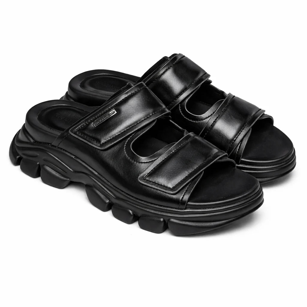 Charles & Keith Dash Double Strap Flatform Sandals