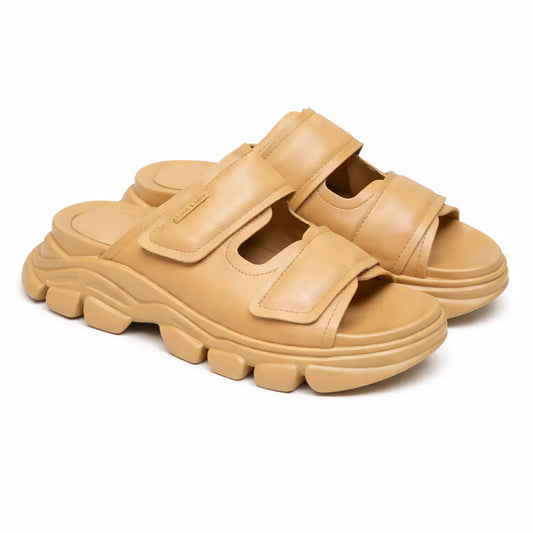 Charles & Keith Dash Double Strap Flatform Sandals