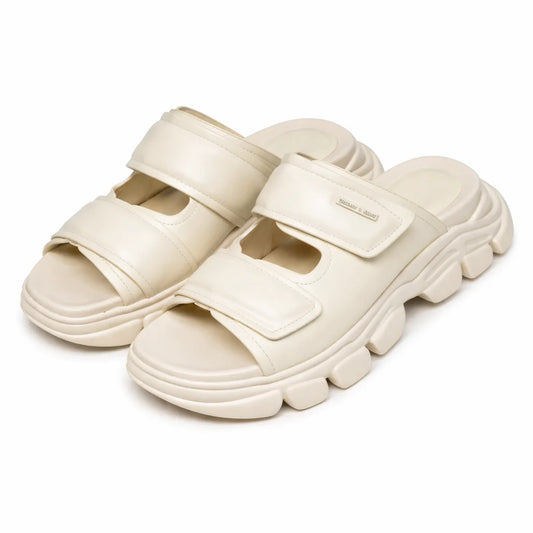 Charles & Keith Dash Double Strap Flatform Sandals