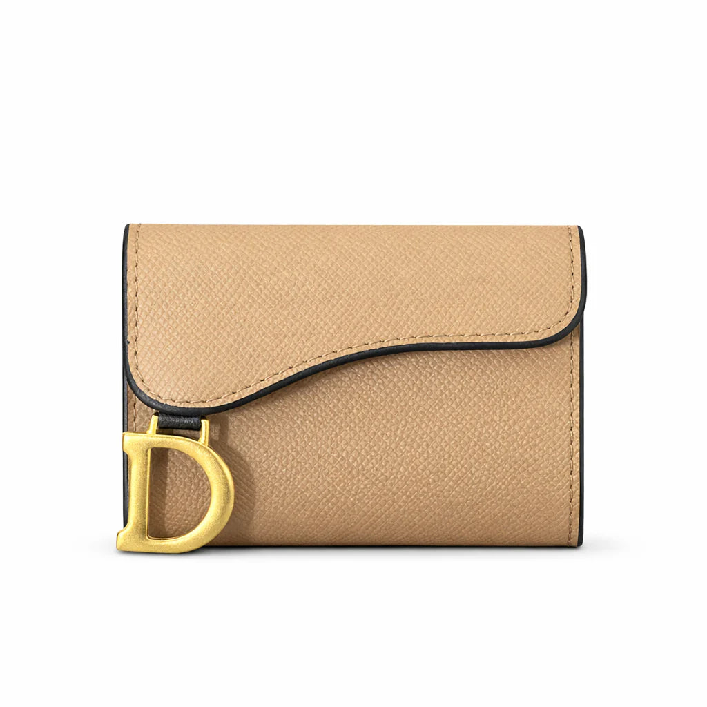 Christian Dior Saddle Bloom Card Holder