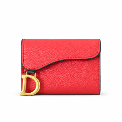 Christian Dior Saddle Bloom Card Holder