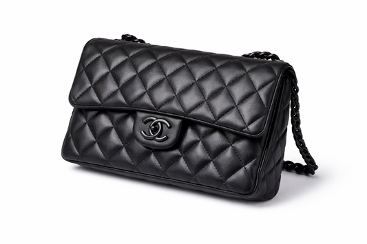 Chanel Black Quilted Chain Bag – Elegant Timeless Luxury