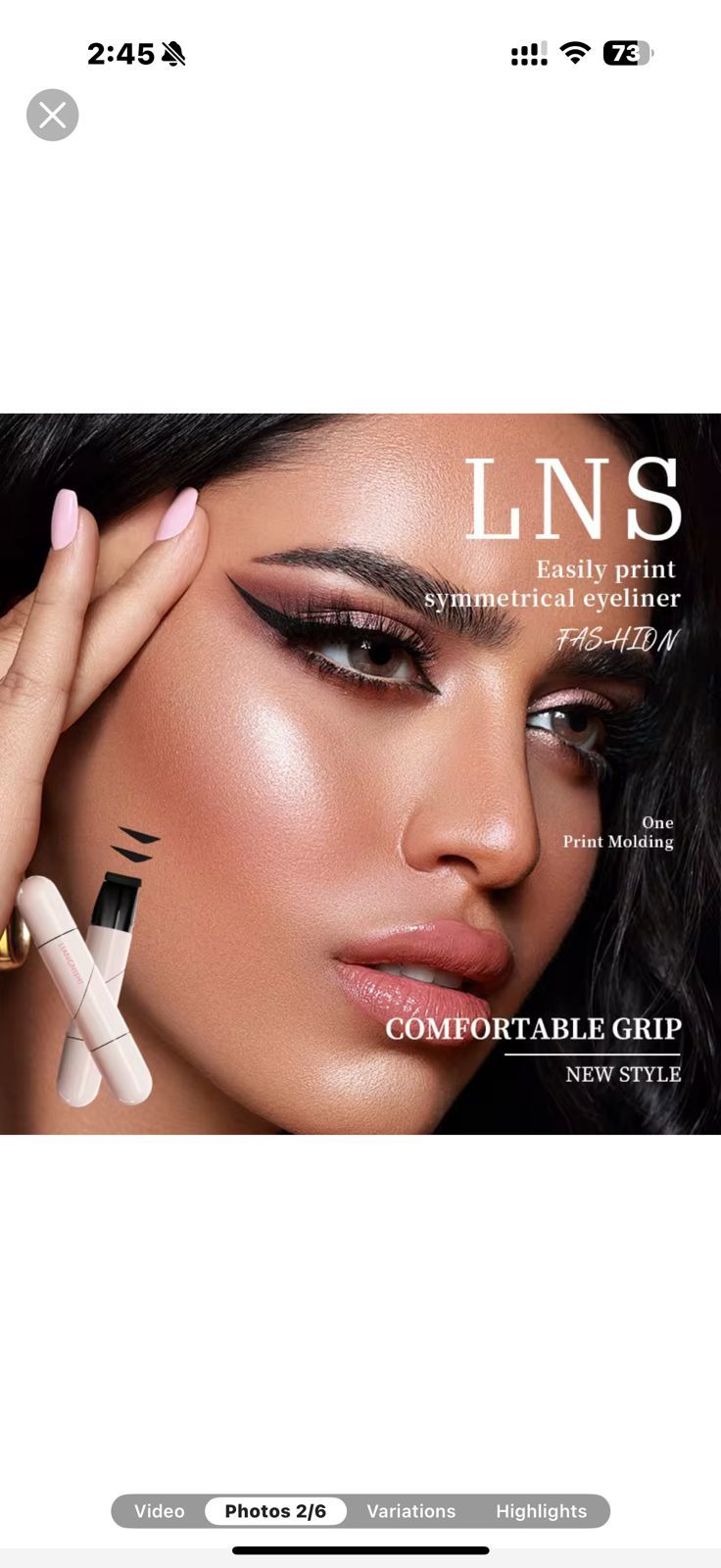 DOUBLE HEAD EYELINER
FOR EASY SHAPING