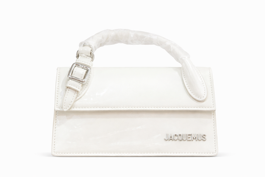 Jacquemus White Minimal Chic Bag”🤍
