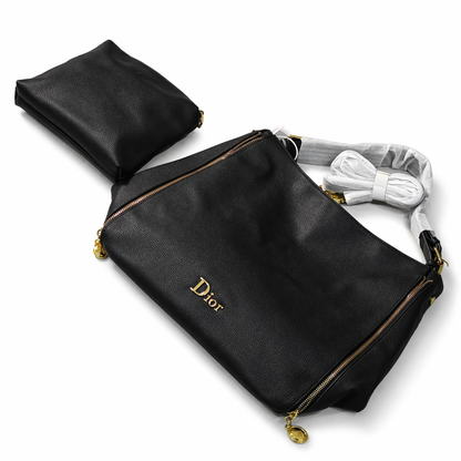 .Dior Cognac Leather Shoulder Bag Set
2 psc