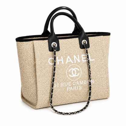 Chanel Beige Tote – Everyday Luxury with a Chic Touch