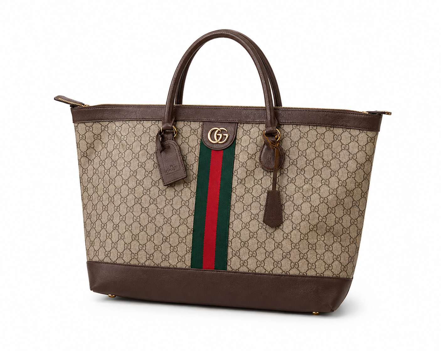 Gucci Ophidia GG Tote Bag – Iconic Web Stripe Luxury Canvas