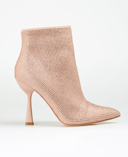 Over Diamante Heeled Ankle